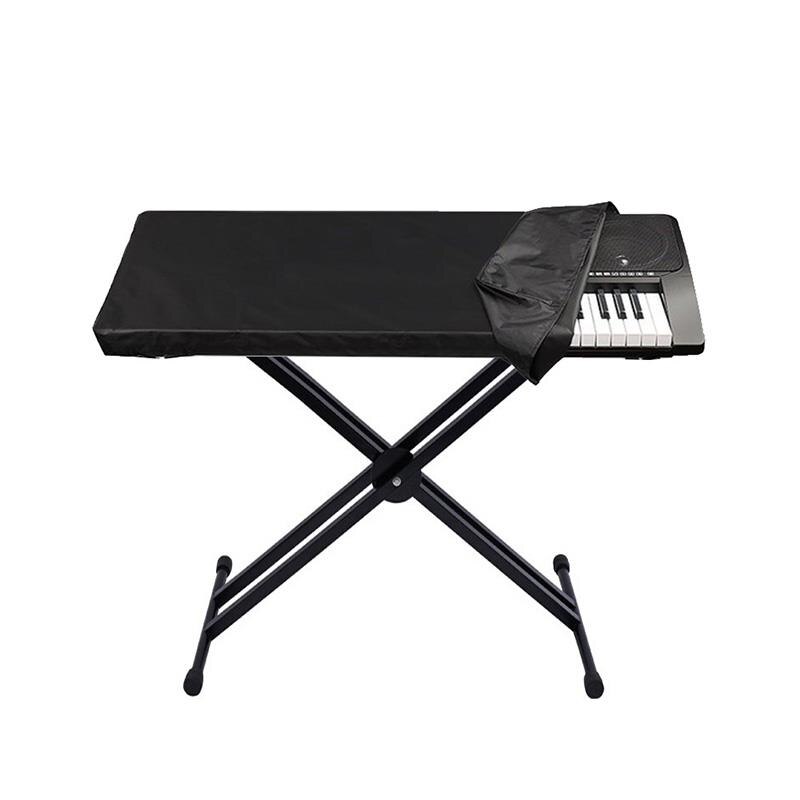 Super praktisk klaverovertræk støvtæt omslag til vandtæt justerbart klaver keyboard til 61 tastatur