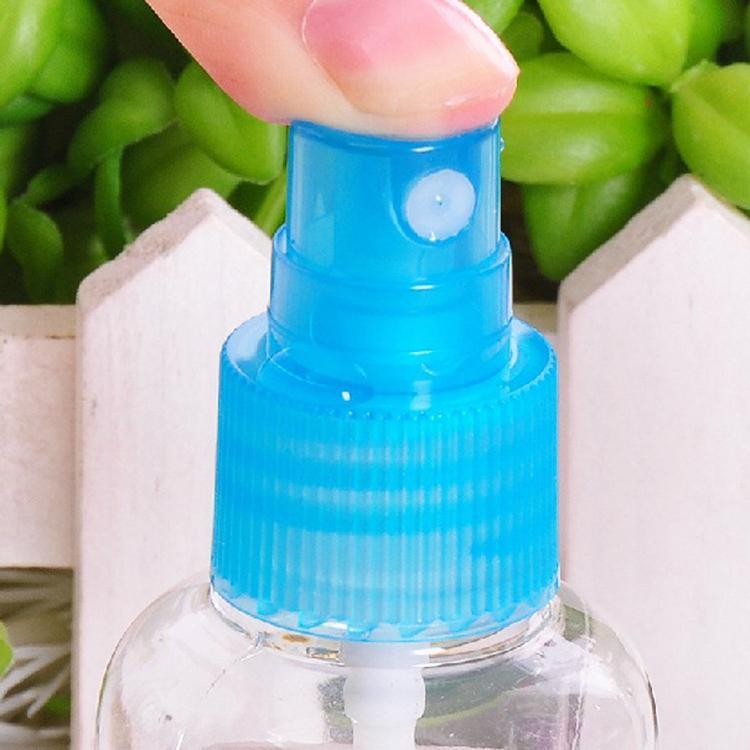 100Ml Kleur Willekeurige Lege Plastic Nuttig Parfum Transparant Verstuiver Spray Fles Hervulbare Gekleurde Transparante Spray