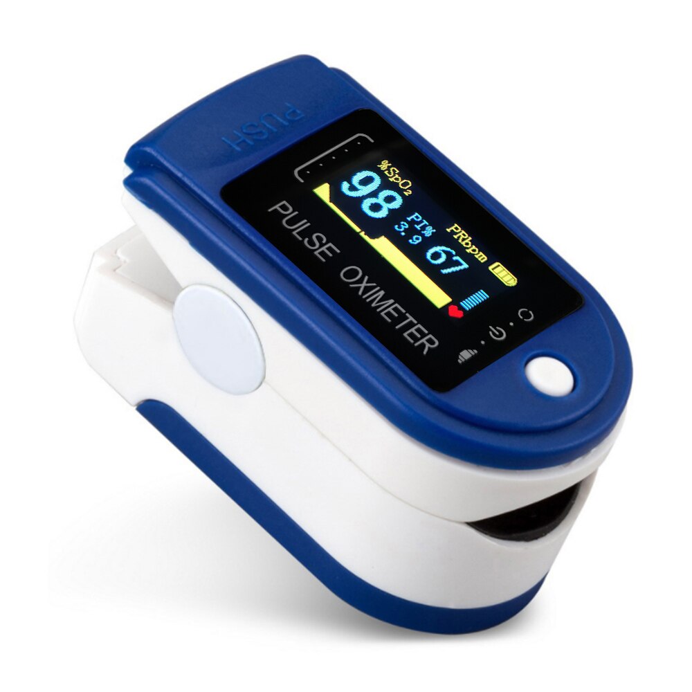Fingertip Pulse Oximeter with LED Display Home Digital Oximeter Blood Oxygen Sensor Saturation SpO2 Monitor Measurement Meter: style 7