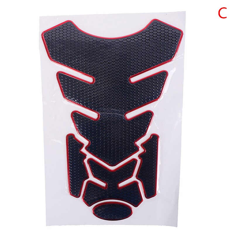 1Pc 3 Stijlen Motorfiets Stickers Zelfklevende Waterdichte Motor Brandstoftank Styling: C