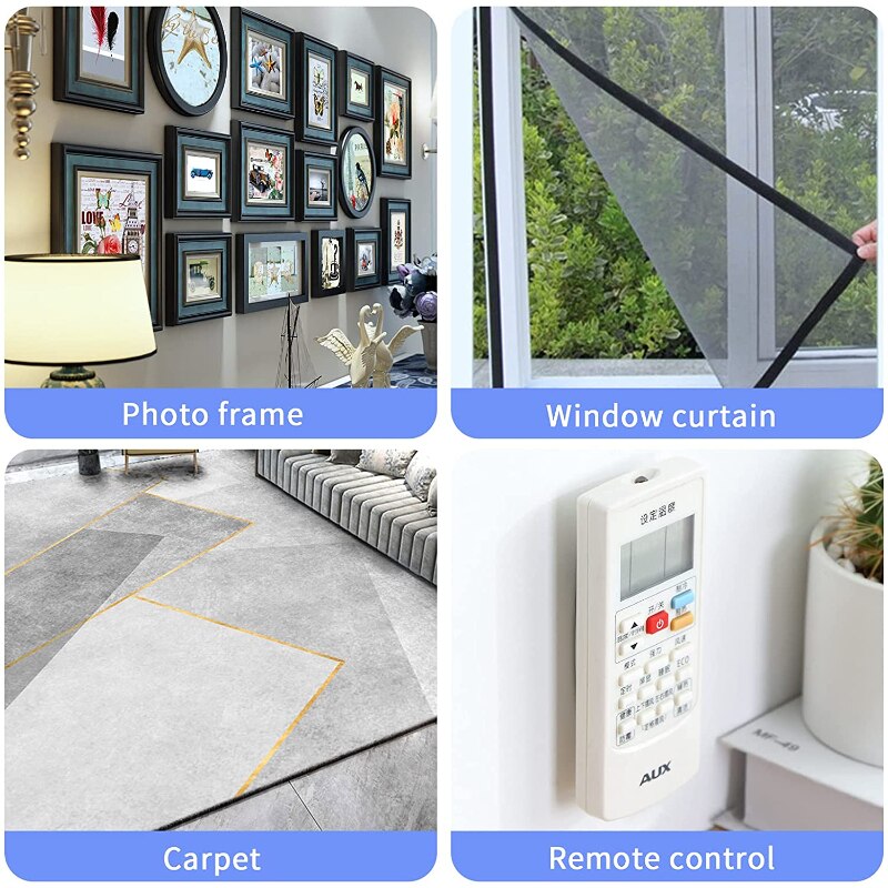 1M Strong Nylon Self-adhesive Hook and Loop Fastener TapeSticker Double Side Tape with Glue Sticker Hook Adhesive DIY 16-50MM