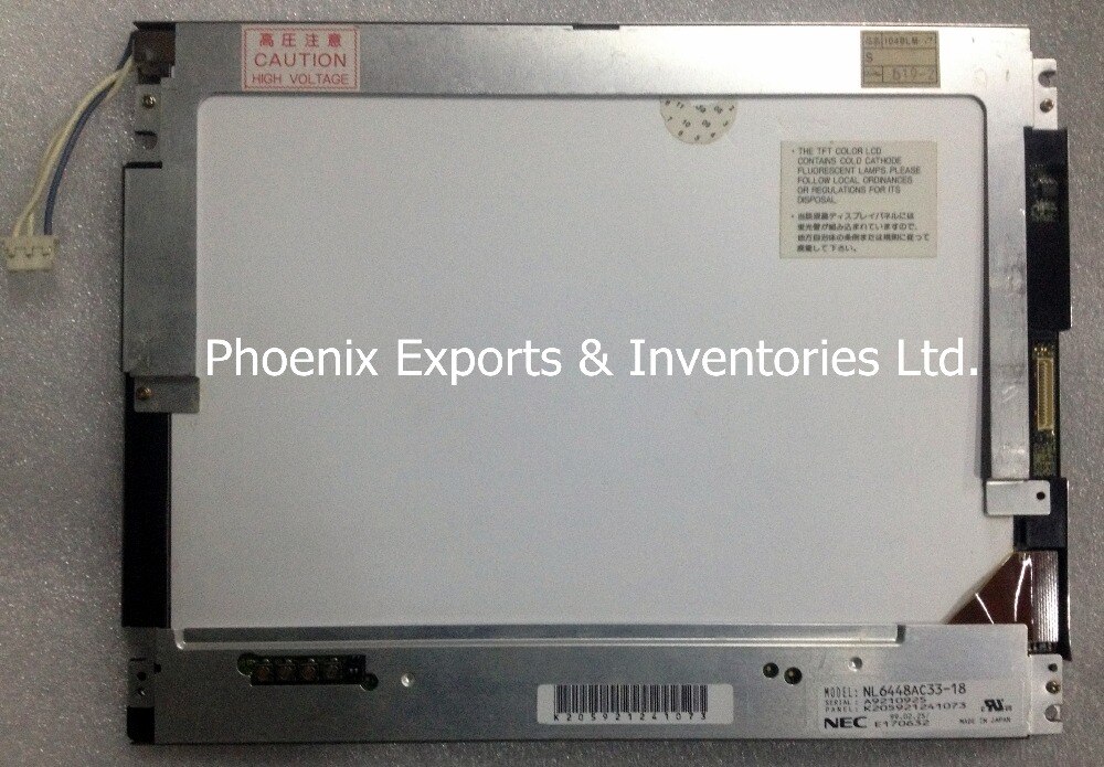 Original NL6448AC33-18 10.4" LCD Display Panel NL6448AC33 18 1208