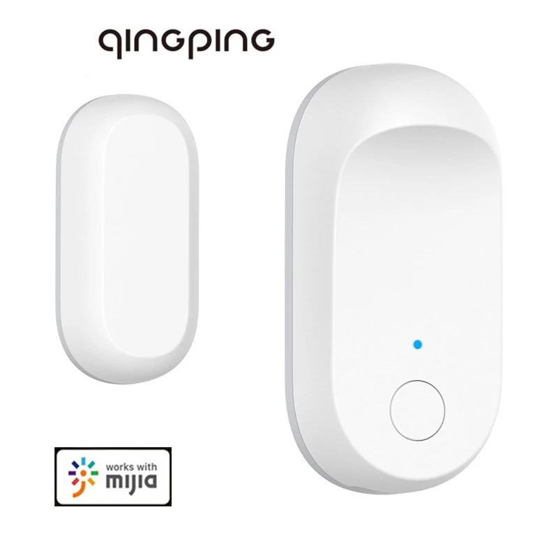 Xiaomi Qingping Door Window Sensor Bluetooth 5.0 MESH Connect Safety Burglar Alarm Detector Work for Mihome App