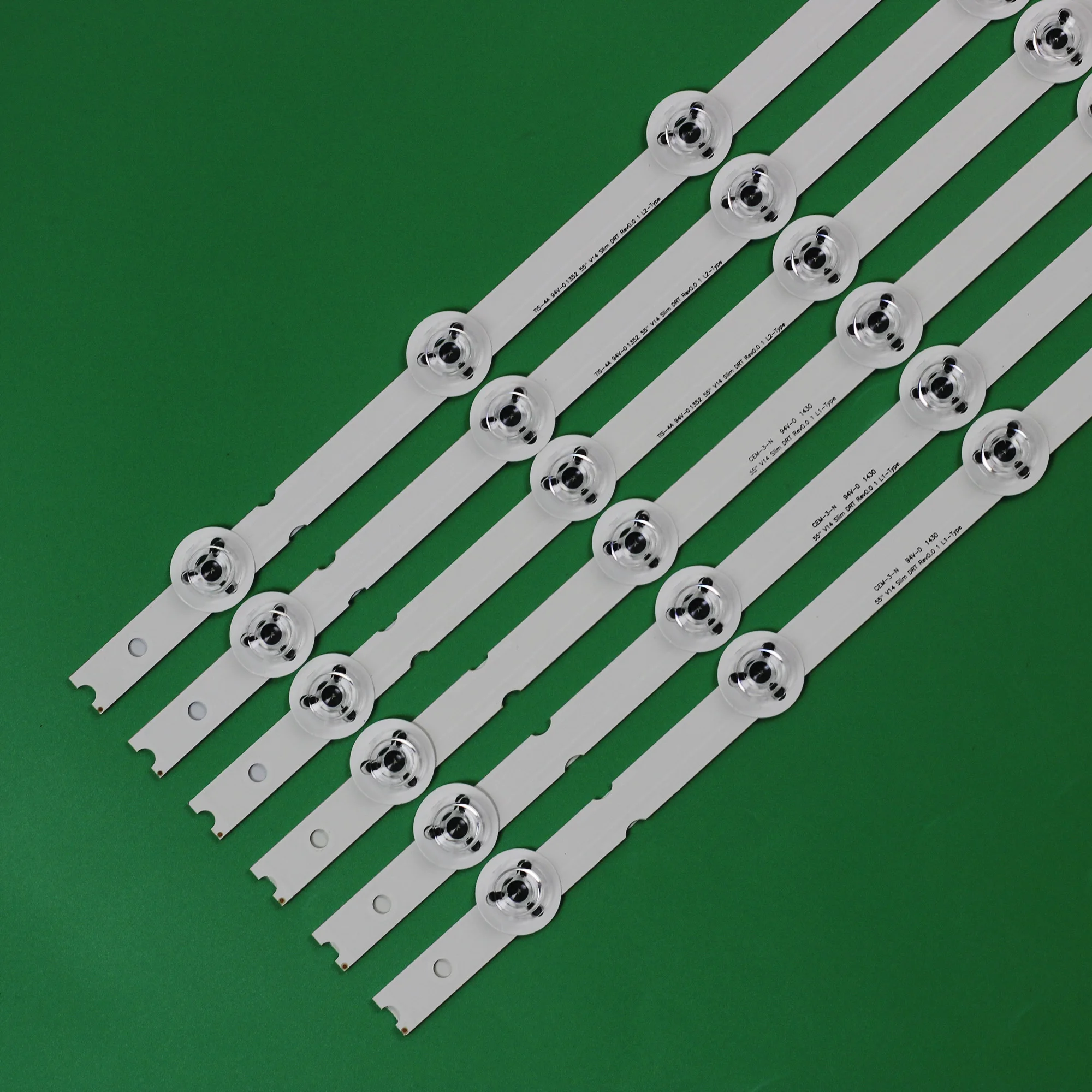 12 stks LED Strip voor 55 "55LB671V 55LB673V 55LB675V 55LB677V 55LB679V 55LB690V 55LB700V 55LB720V 55LB730V 55LB7200 55LB670V