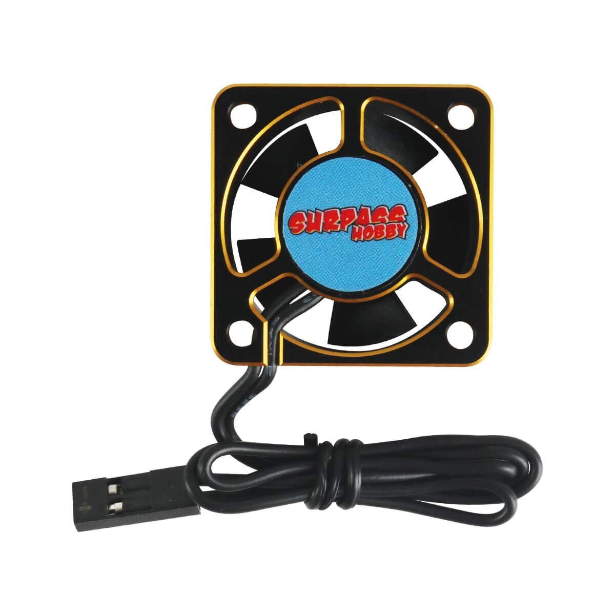 Opq-surpass hobby raket 28000kv 0.65a 7.4v rc motor kylfläkt med 180mm kablar för sensored 540 1/10 rc bil