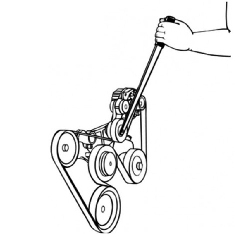 Herramienta de extracción de tensor de correa Serpentina para BMW Mini Cooper S R52 R53 W11, motor de supercarga