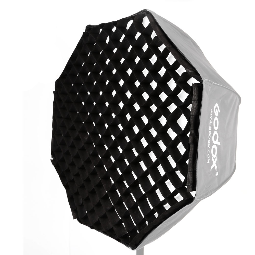 120 cm/47 "120 cm Zwart enkele grid voor GODOX 120 cm Paraplu softbox studio Foto Octagon softbox Riflettore Flash Speedlight