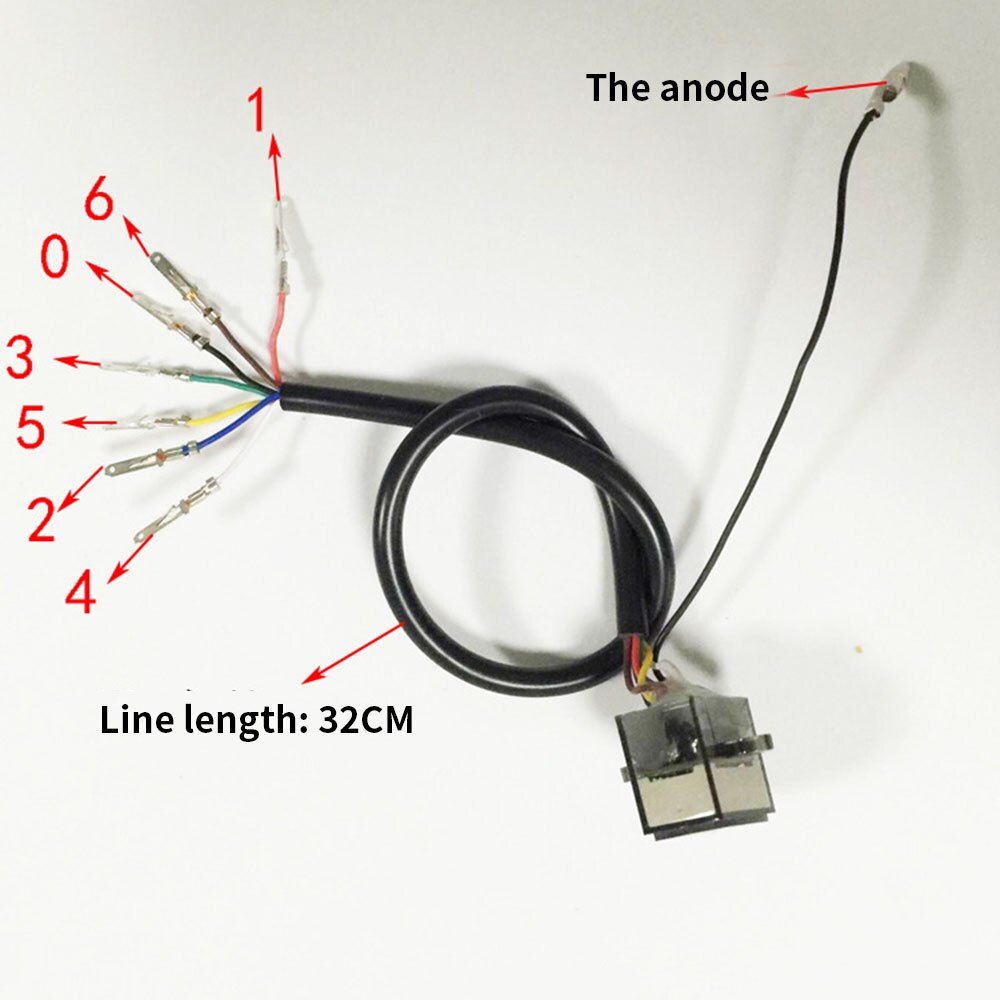 Stijl 5 Speed Universal Motorfiets Digitale Display Led Motocross Off-Road Moto Licht Neutraal Gear Indicator Monitor