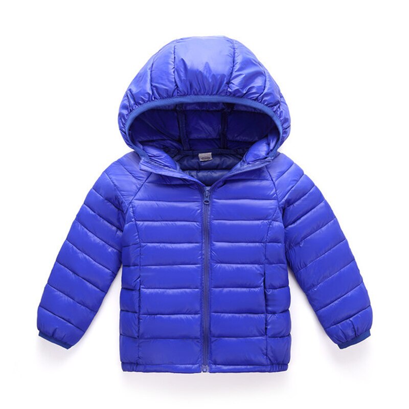 2-12 Jaar Herfst Winter Kids Down Jassen Voor Meisjes Kinderen Kleding Warm Down Jassen Voor Jongens Peuter Meisjes bovenkleding Kleding: BLUE / 5
