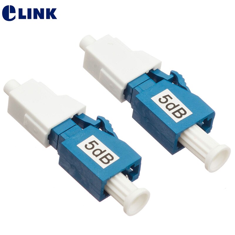 Attenuatore FM in fibra LC femmina a maschio tipo di spina 0db 1 db20db 3db 5db 30db 8db fibra ottica ftth LC/UPC spedizione gratuita ELINK 10 pezzi