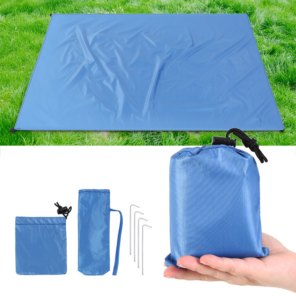 Stuoia da spiaggia a prova d'umidità stuoia da Picnic pieghevole impermeabile sedile da campeggio leggero da esterno cuscino per tappetino coperta da esterno telo da terra
