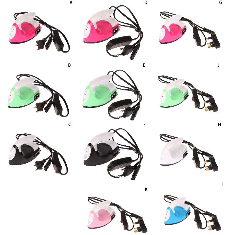 Mini Craft Iron Electric Iron Portable Handy Heat Press Diy Small Iron For Ironing Clothes Laundry Appliances EU/US/UK Plug