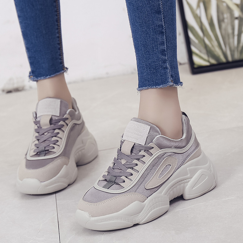 ASUMER schoenen vrouw toevallige lace up dames schoenen comfortabele platte platform sneakers schoenen leisure flats schoenen vrouwen