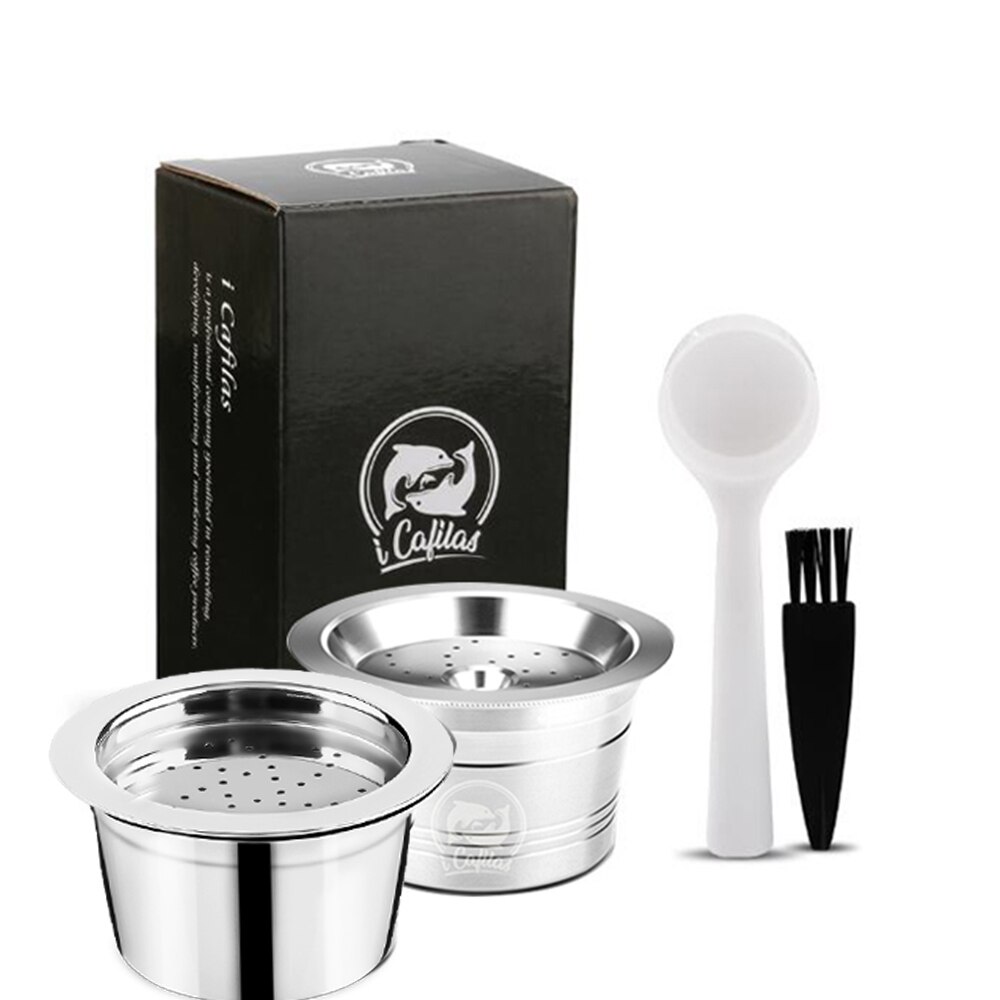 Cápsula de café reutilizable recargable, respetuosa con el medio ambiente, STEE K Fee & Tchibo Cafissimo ALDI Expressi, compatible con máquina Tchibo: Verde claro