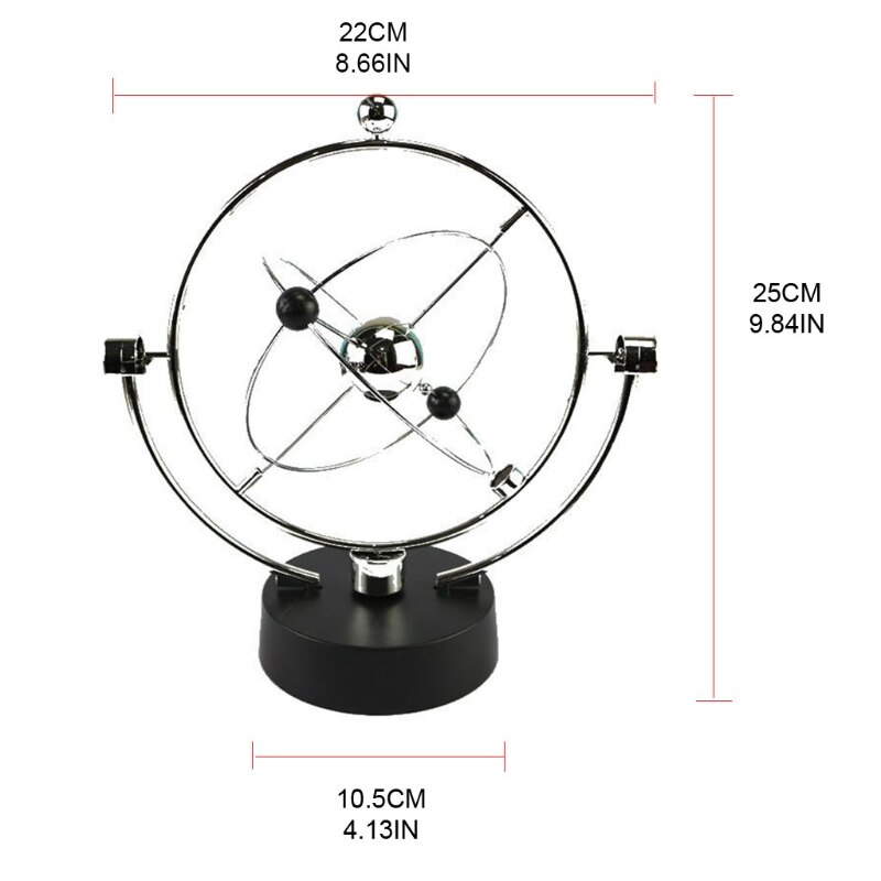 Electronic Perpetual Motion Toy Simulation Milky Way Annularity Model Revolving Balance Balls Toy 7 Typ 85AC