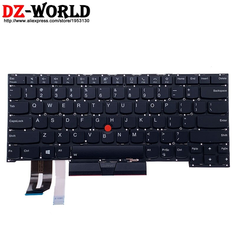 Originele Us Engels Verlicht Toetsenbord Voor Lenovo Thinkpad T14S Gen1 Laptop SN20W19559
