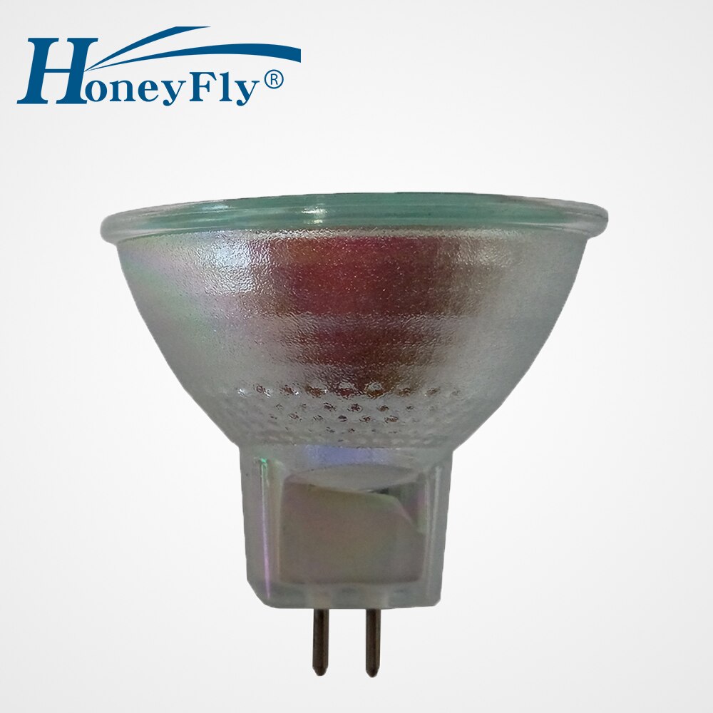 HoneyFly 2 stücke JCDR Halogenlampe 50W 110V/220V Dimmbare Halogen Birne Stelle Licht warm Weiß klar Glas drinnen Dekoration