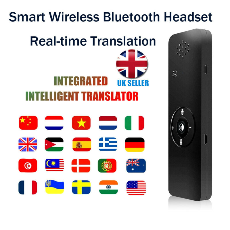 T11 traducteur intelligent Bluetooth traduction multilingue en temps réel apprentissage vocal instantané traducteurs d'affaires de voyage