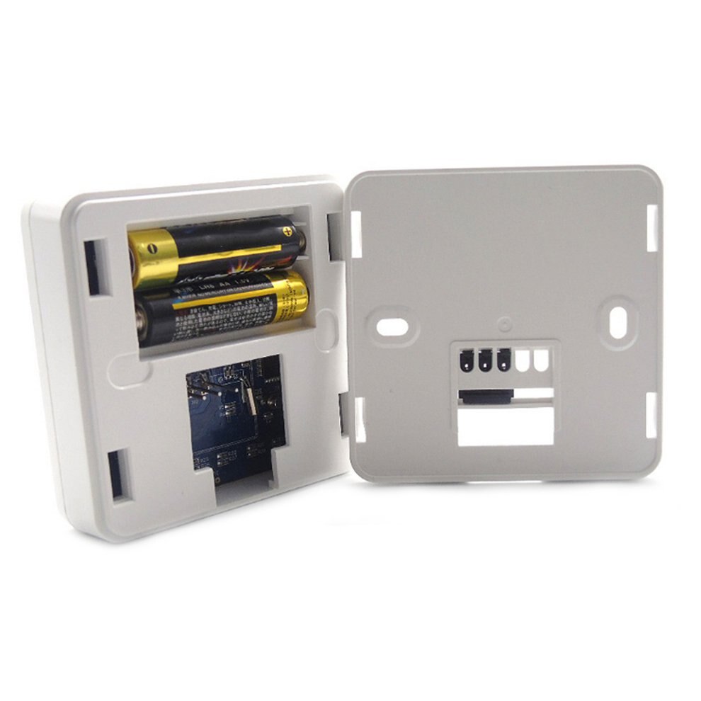 Wireless Gas Boiler Thermostat Rf Control 5A Wall-Hung Boiler Heating Thermostat Aaa Batteries Powered Thermostat