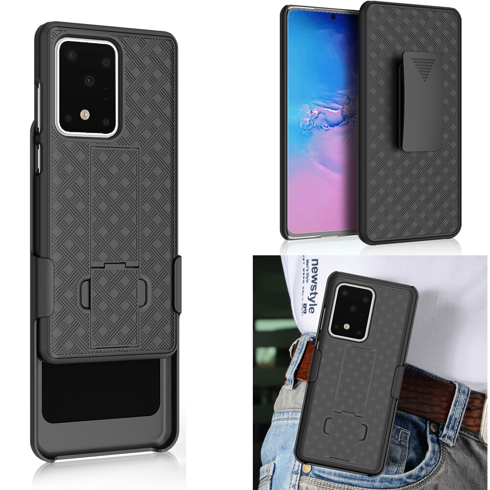 For Samsung S20 Ultra S20Plus Case Running Sport Holster Swivel Belt Clip Holder Cover for Samsung Galaxy Note 10 S10 Plus S10E