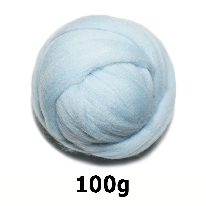 Trasporto libero di Lana fatti a mano Feltro per l' infeltrimento 50g blu ceneri Perfetto in fa Feltro 17 #: 100g
