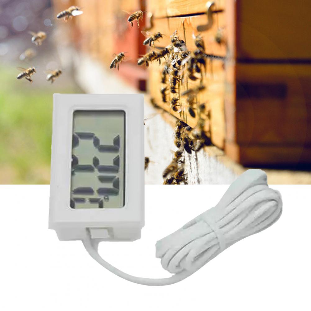 Beekeeping Digital Beehive Hygrothermograph With Sensor Hygrometer Thermometer Bee Hive Tool Langstroth Dadant Beehive Equipment