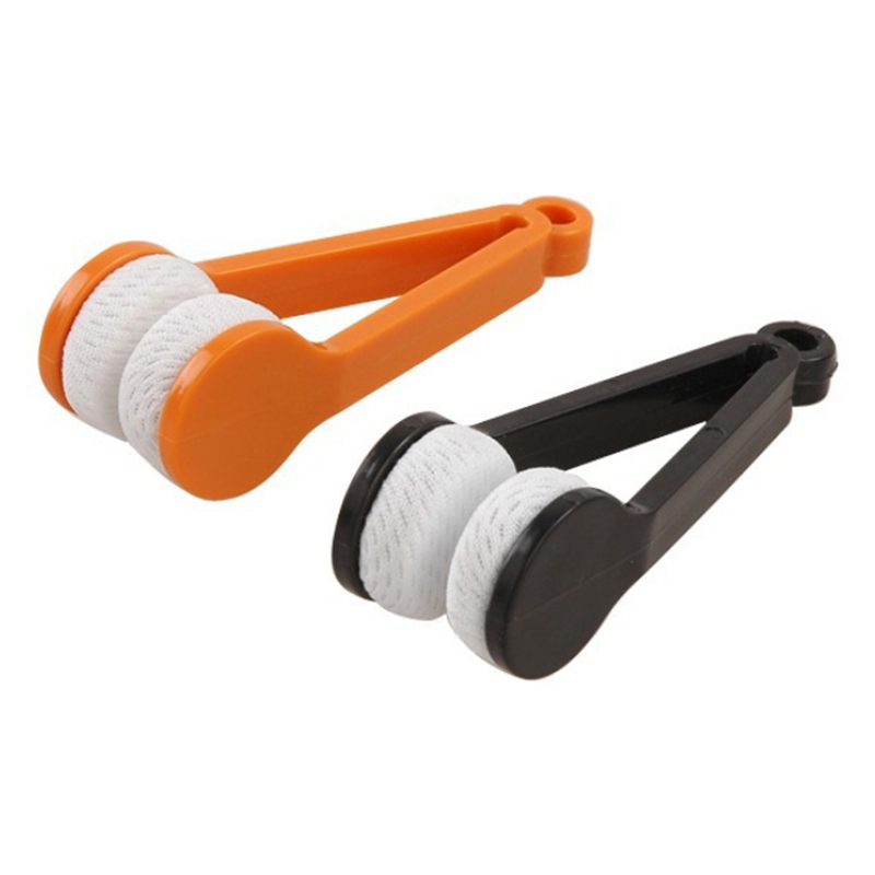 1PC Glasses Cleaning Rub Multifunctional Portable Two-side Glasses Brush Microfiber Spectacles Cleaner Glasses Cleaning Tools