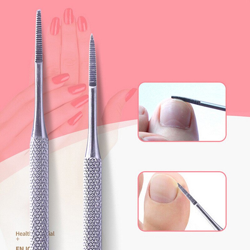 1 Pcs Toe Nail File Foot Nail Care Hook Ingrown Double Ended Ingrown Toe Orthosis Pedicure Tools Callus Remover