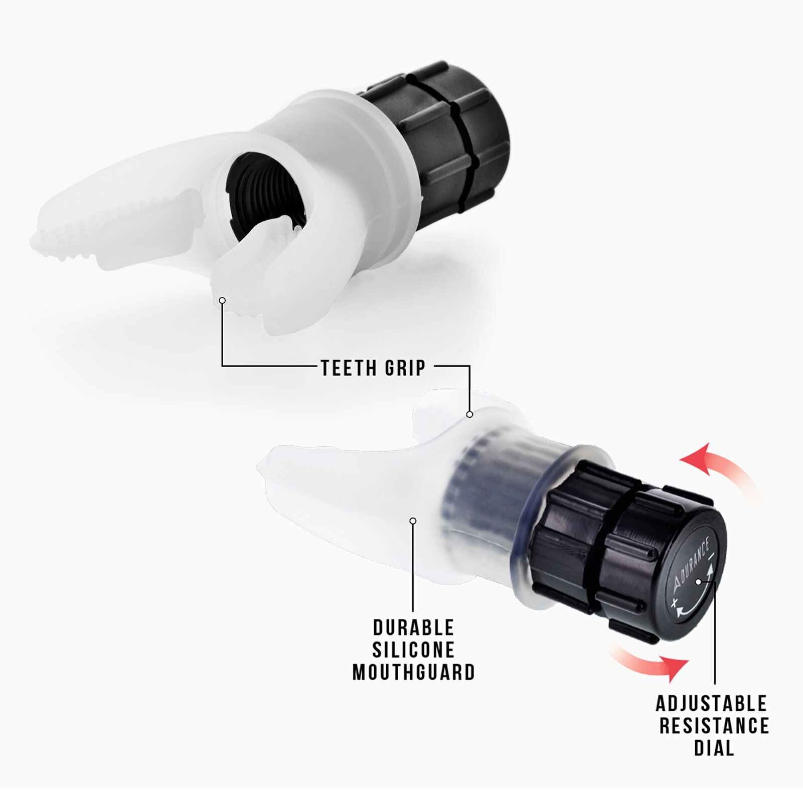 Duiken Breathing Uitoefenaar Siliconen Veilig Lung &amp; Fitness Trainer Respiratoire Fitness Trainer Duiken Siliconen Mondstuk