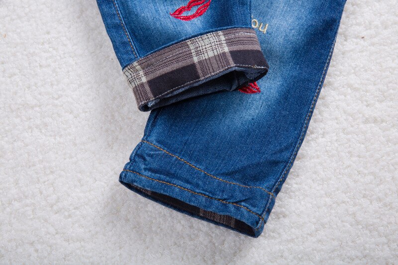 1-4 t Kids Jeans Jongens Meisjes Denim Overalls Kind Jarretel Jeans Broek Casual Mode Kinderen Algehele Jeans gat Retail