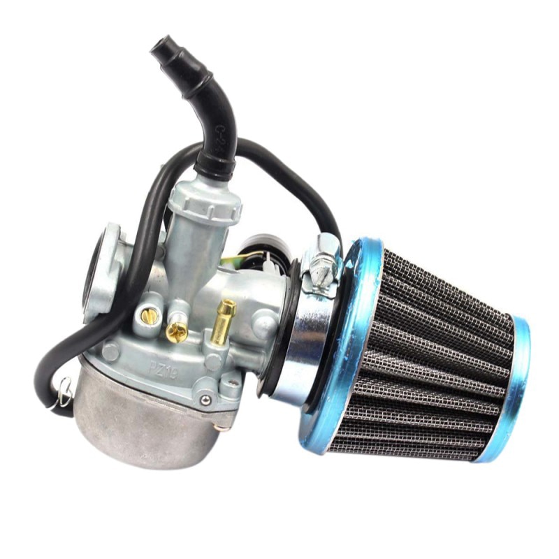 Filtros universales de combustible para carburador, carburador 50cc, 70cc, 90cc, 110cc, 125cc, ATV, moto de cross Go Kart con filtro de aire, Moto Scooter Choke
