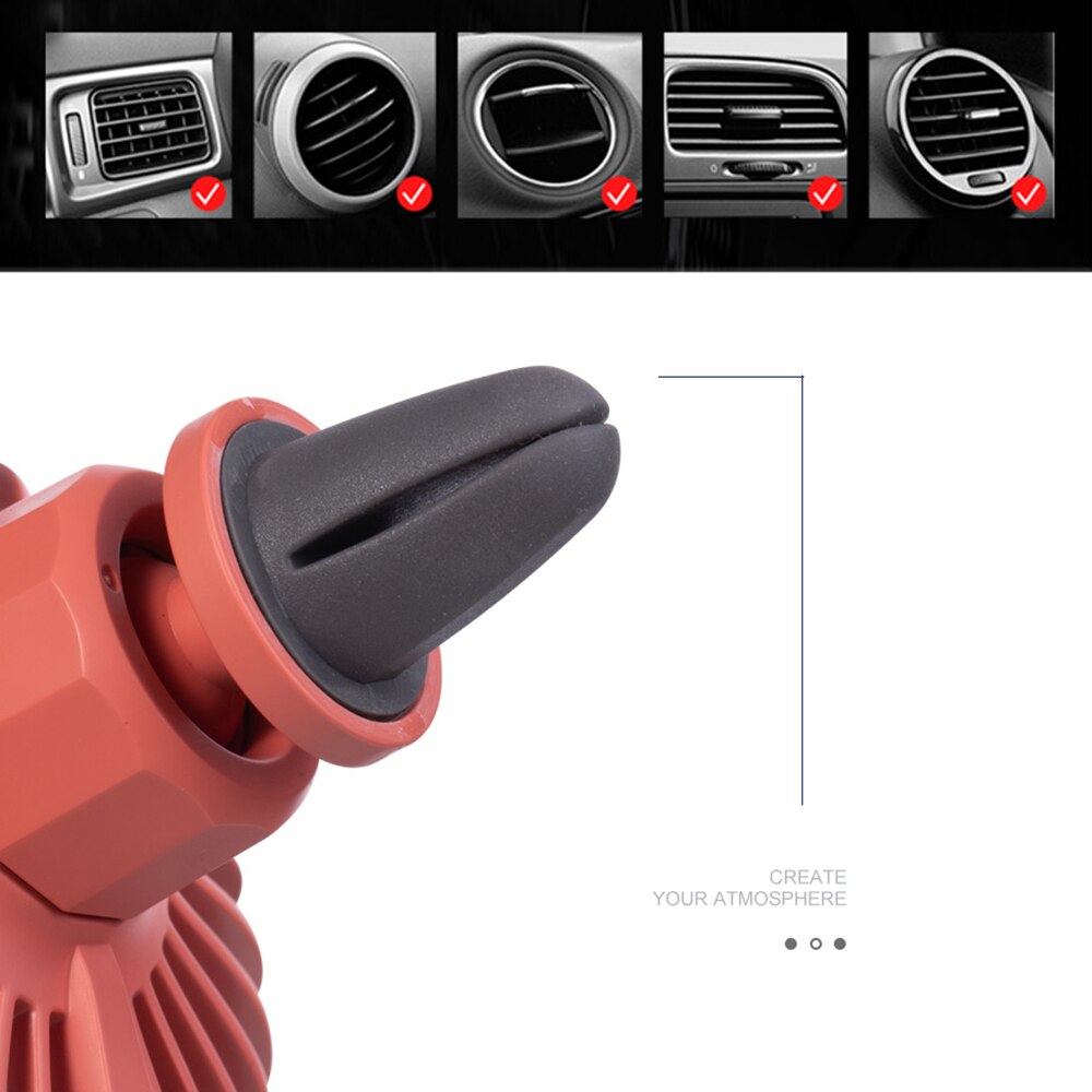 Usb autoventilator auto-interieuraccessoires 360 graden ronde autokoelaccessoires zwenkventilator ventilatieplaat zomer  dc 5v