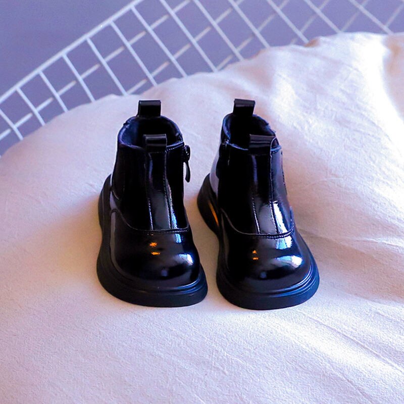 2022 outono e inverno meninas novo velo para manter quente martin botas meninas botas de moda crianças princesa botas curtas