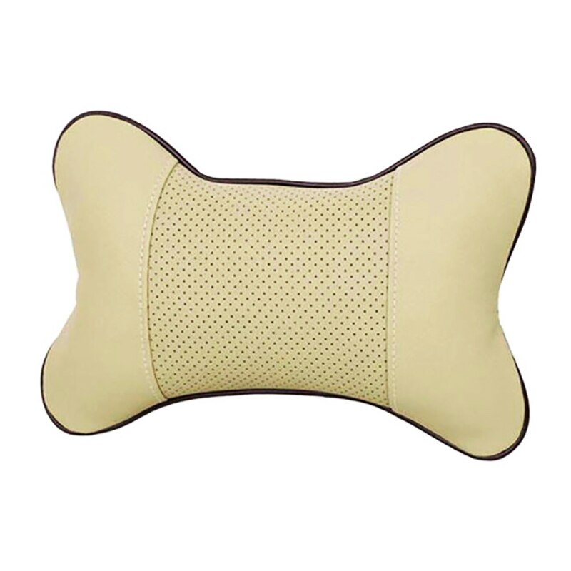 Pillow on the car headrest (1 piece): Beige