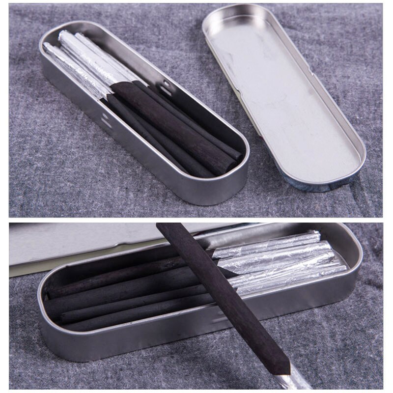 3/6 set of black carbon pen for sketching, carbon drawing pencil, sketching highlight pen for art students