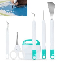 6pcs Weeding Kits Craft Vinyl Weeding Tools Set Precision Craft Vinyl Tools Kit for Manualidades Cricut Silhouette Siser
