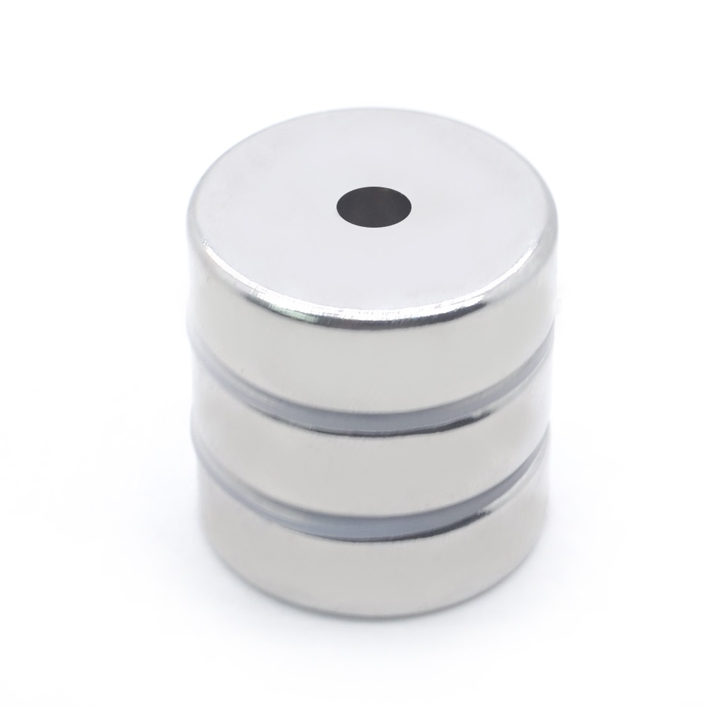 Disque magnétique rond NdFeB N35 en néodyme, 30x5mm, trou de 6mm, Super puissant, 1/2/5/10 pièces