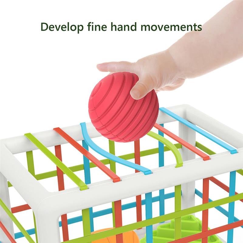 Baby Shape Color Classification Toy With Classification Box Fine Motor Skills Early Education Sensory Training Educational Toy