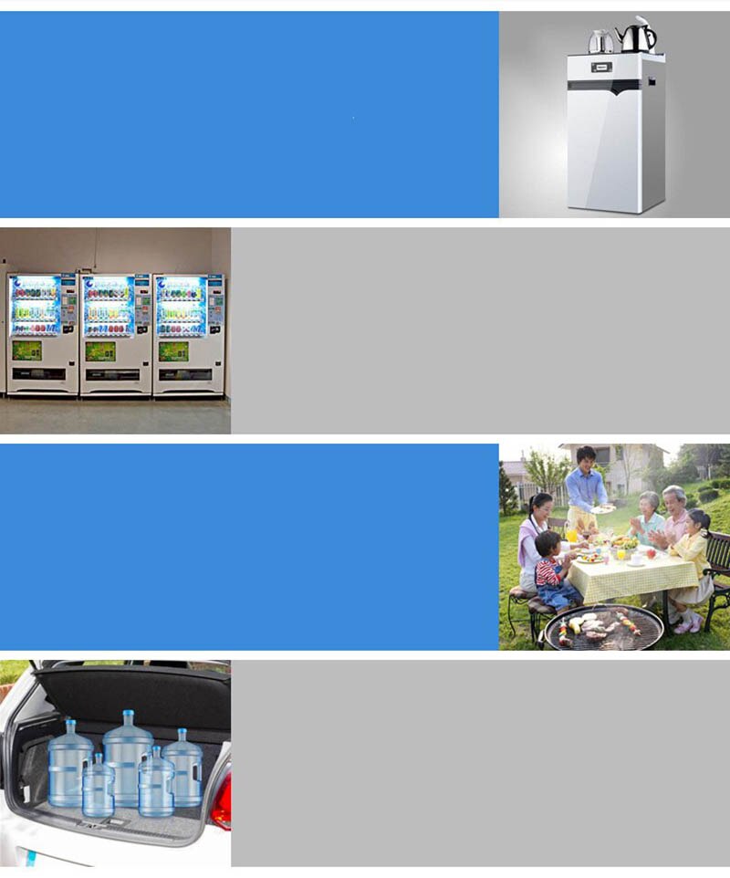 3.78l 19 liter pc vattenflaska matkvalitet plastkontor hushållsvatten dricksmaskin stor volym vattenhink