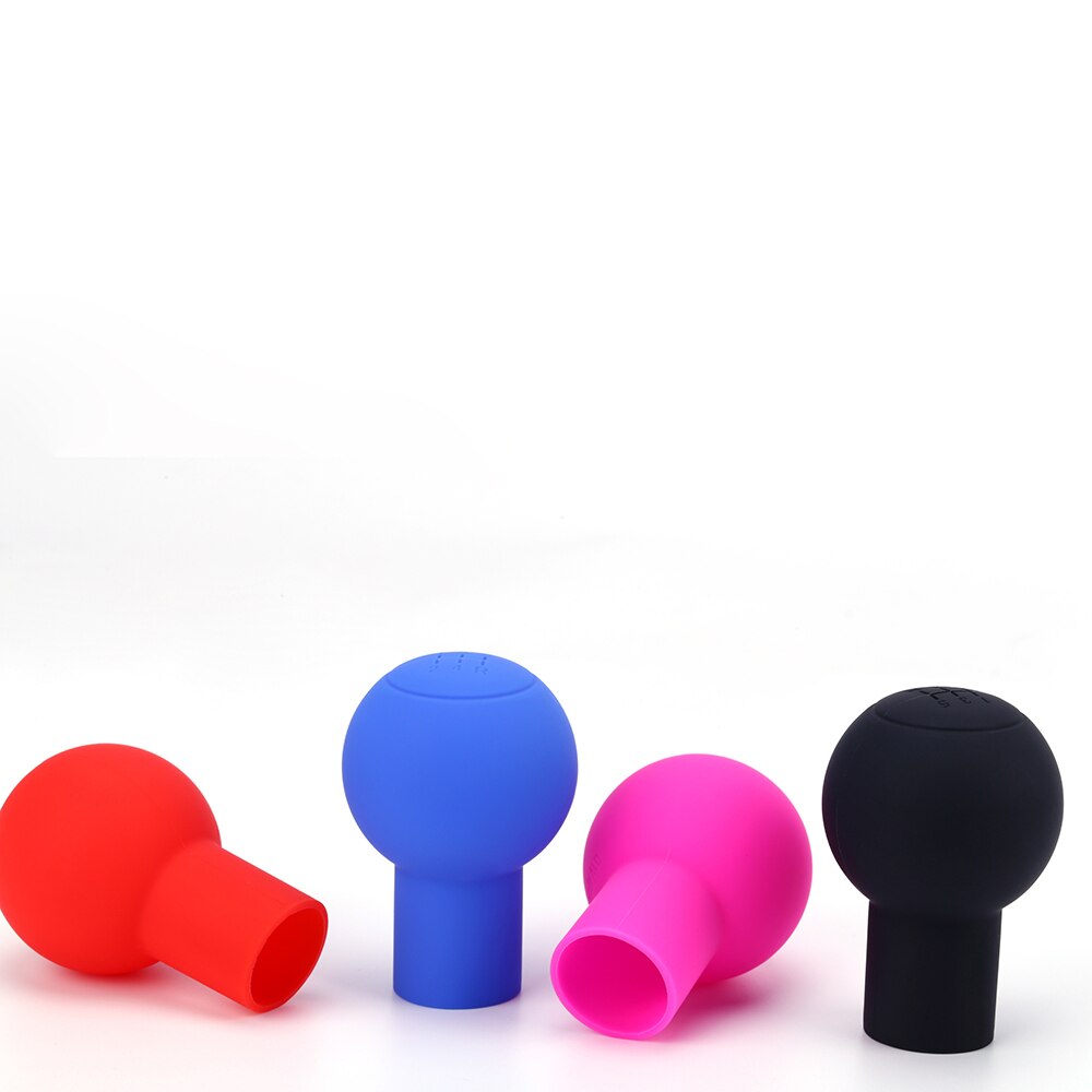 Bouton de changement de vitesse en Silicone rond de voiture couvercle manuel automatique levier antidérapant manette de vitesse boutons étui protecteur bosse bâton Jarket