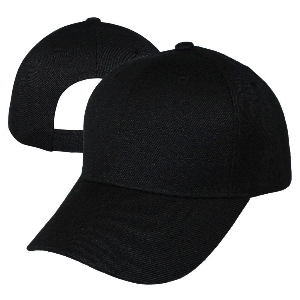 Gorra de béisbol Lisa ajustable Unisex, sombrero clásico de 6 paneles, ropa deportiva para exteriores, 10 colores