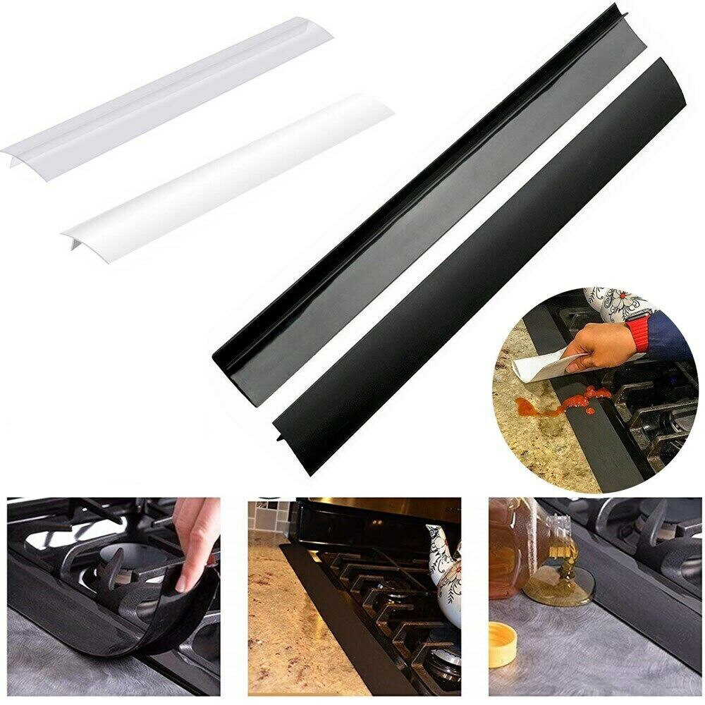 1PC Silicone couverture de table de cuisson de protection Non toxique résistant à l'huile fente bande cuisine fente couverture poêle tapis outils de cuisine