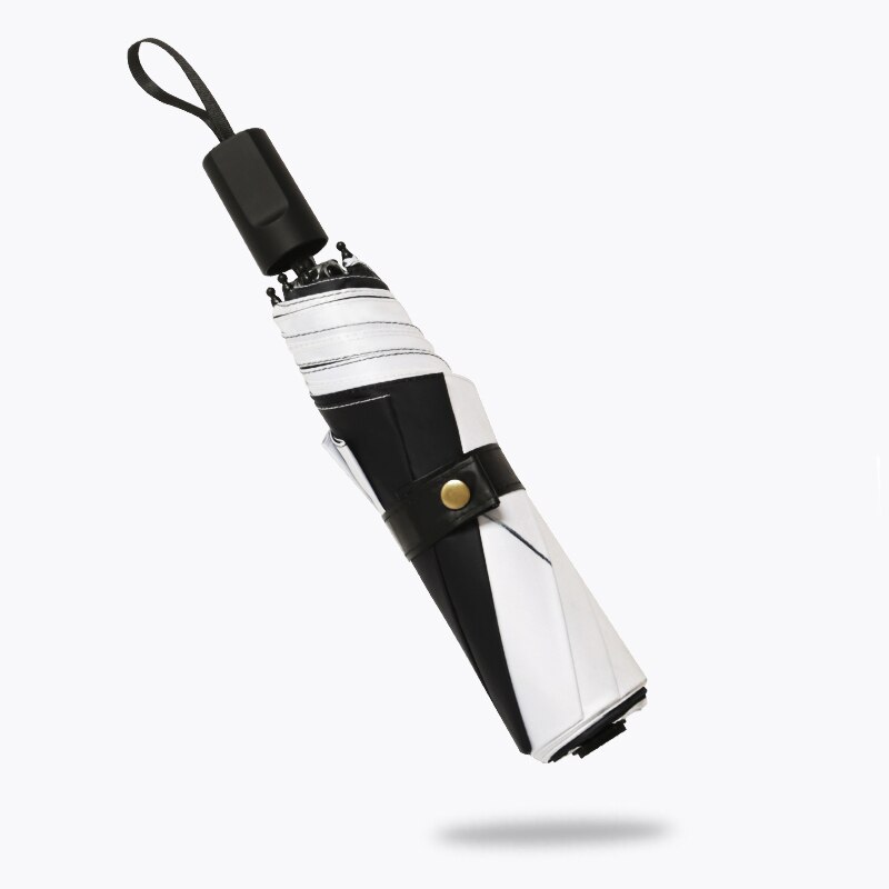 Sombrilla plegable Original para hombre y mujer, Parasol con de gato de dibujos animados UPF50 + paraguas Anti uv para estudiantes, Parapluie de equipo de lluvia para niños