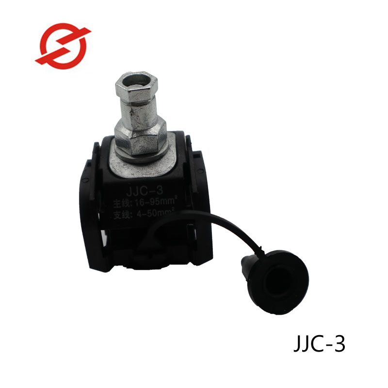 1Pcs Insulation Piercing Connector Insulation Piercing Clamp Piercing Clamp Cable Connector JJC-3 JJC-4: Dark Grey