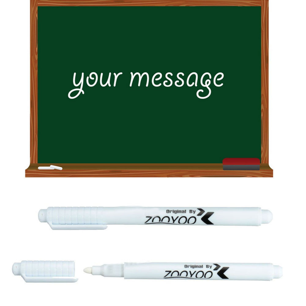 1Pcs Schoolbord Schoolbord Vloeibare Inkt Pen Witte Vloeistof Krijt Pen Marker Gebruikt Op Krijtbord