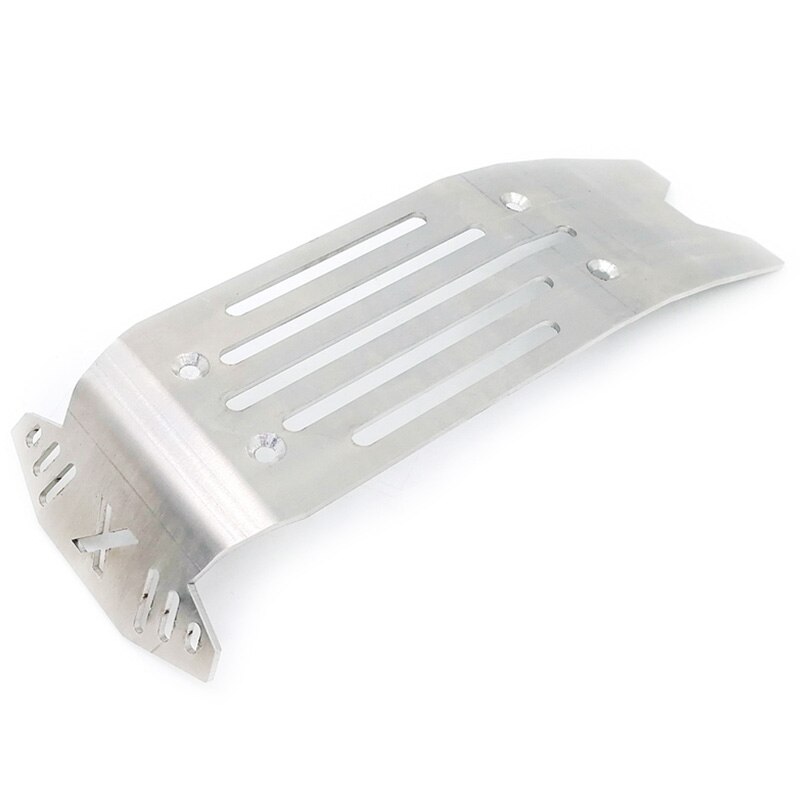 For 1:5 traxxas x-maxx xmaxx metall chassis rustning dress oppgradering metall skid plate kit chassis rustning beskyttelsesplate