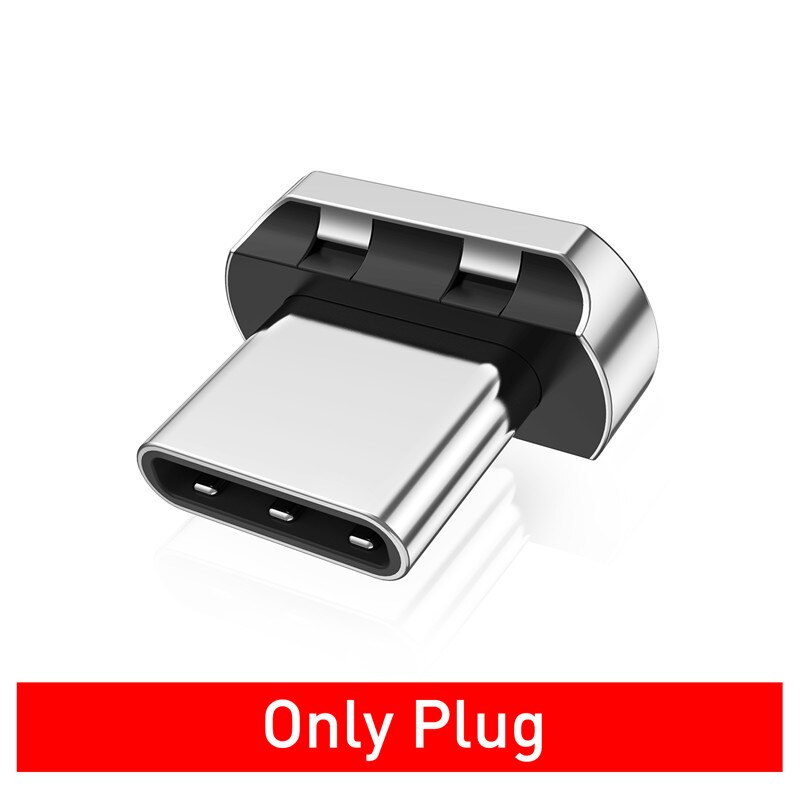 Cabo usb magnético uslion 5a tipo c, fio de carregamento super rápido para macbook 100w pd USB-C tipo c-c fio para xiaomi samsung note: Only Plug