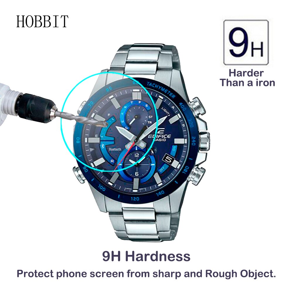 2PCS Tempered Glass For Casio EDIFICE EQB-900DB EQB-900D EQS-800BCD EFV-600D EQS-930DB EQS-930DC EQB-1000AT EFR-571DB 1A 2A Film