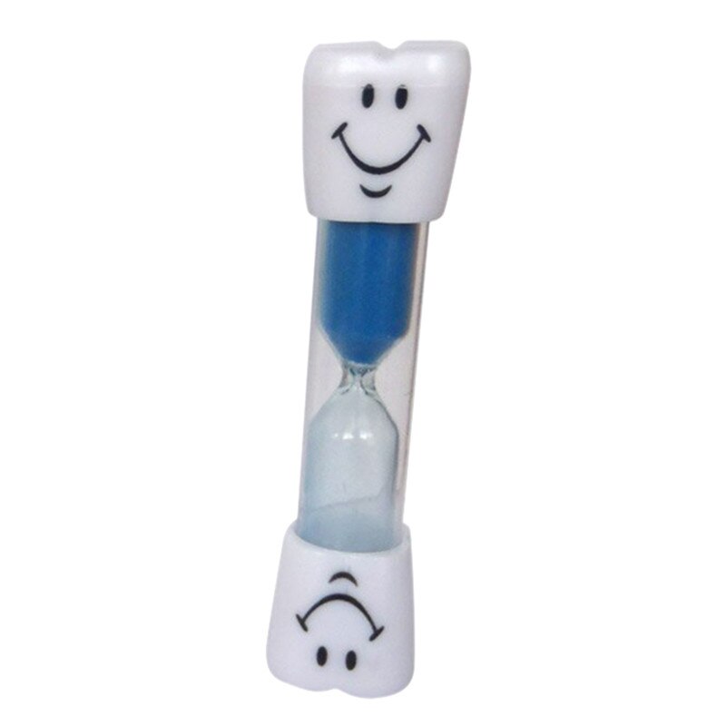 Tandenborstel Timer ~ 2 Minuut Smiley Zand Timer voor Borstelen kinderen Tanden Zandloper Zand timer: Blue