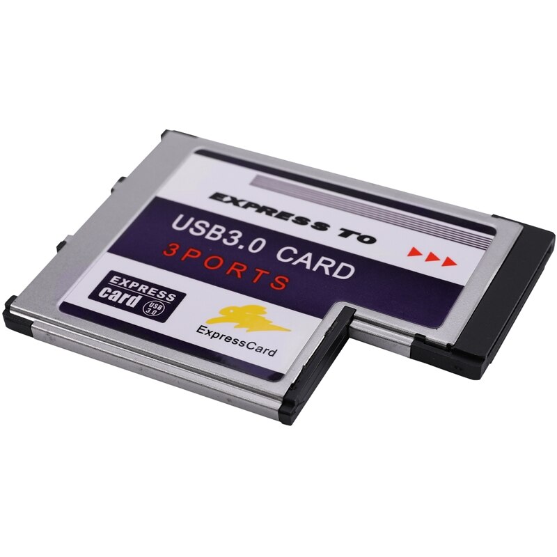 3 Port Inside USB 3.0 To Express Card 54mm Adapter Converter Chipset FL1100